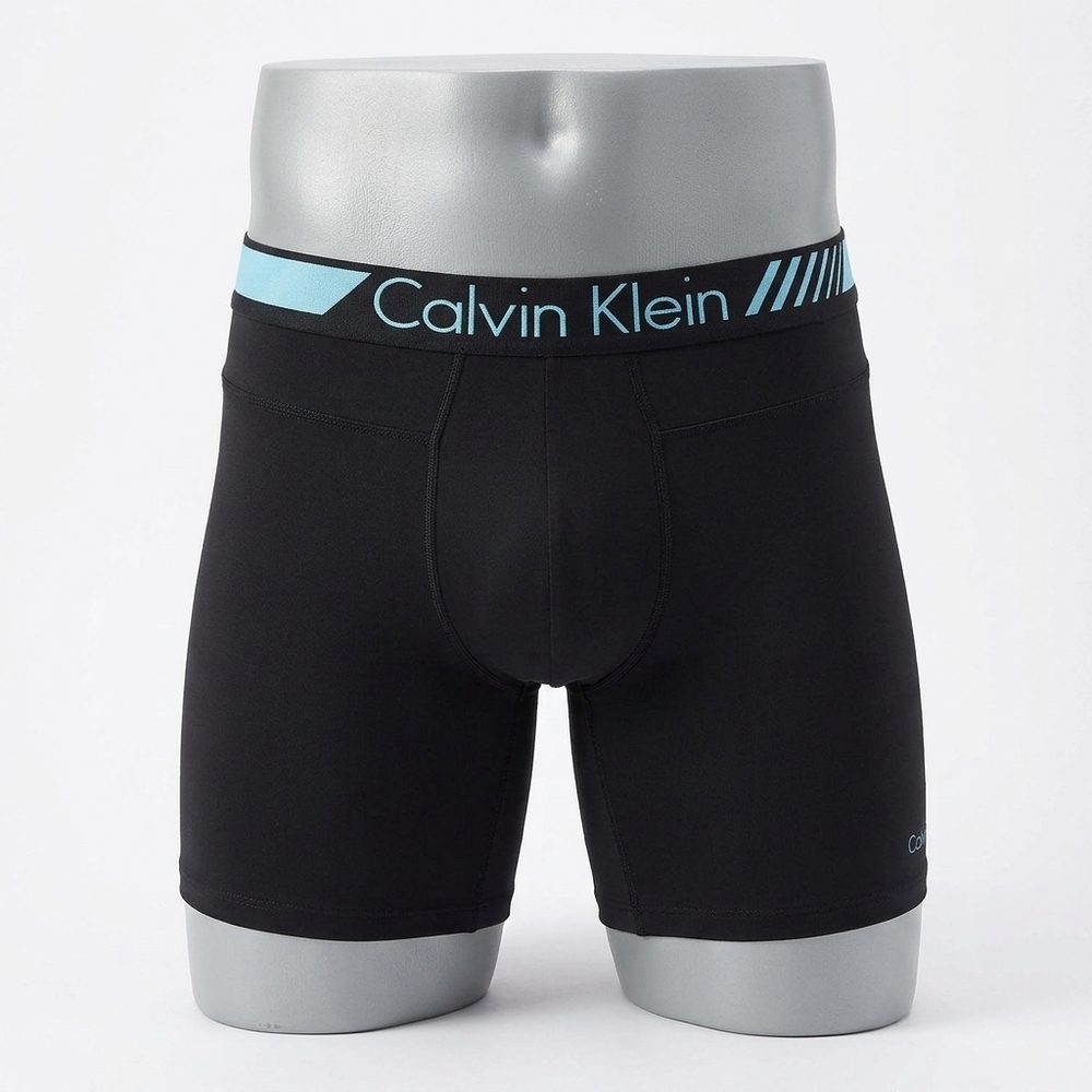 NEW CALVIN KLEIN endurance boxer brief in power blue